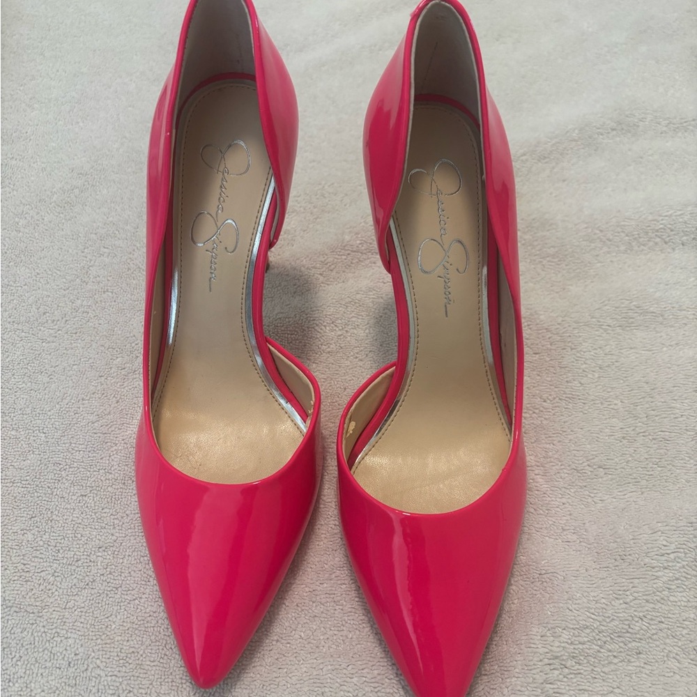 Jessica Simpson Pink Stiletto Heels